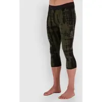 Mons Royale Merino Cascade Flex 200 3/4 Kerrastohousut olive tie dye Koko XXXL