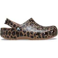 Crocs Classic Animal Kids Tossut, Sepia/Leopard, 27-28