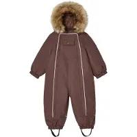 Kuling Val D'Isere Talvi Haalari Brown 104cm Ruskea 104 cm Pojat, Tytöt