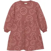 Minymo GOTS Verryttelypaita Mekko Aop Withered Rose 98 cm 98 cm Tytöt