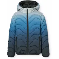 Molo Hao Tikattu Takki Blue Ice Blue Ice 92 cm Sininen 92 cm Tytöt