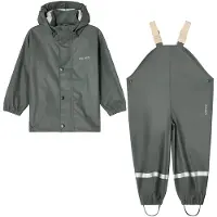 Kuling San Marino Vuoriton Sadesetti Light Green 110/116 cm Rain Vihreä 110/116 cm Pojat, Tytöt