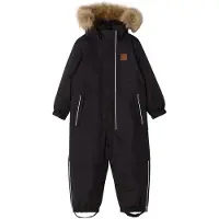 Kuling Chamonix Talvi Haalari Always Black 98 cm Musta 98 cm Pojat, Tytöt