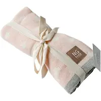 NG Baby Puuvillapeitto Rose Cross 70x100 cm Pojat, Tytöt