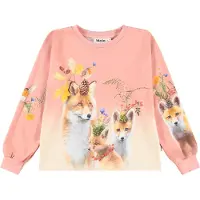 Molo Reniza Pitkähihainen Tee Nature Glam Nature Glam 98 cm Vaaleanpunainen 98 cm Tytöt