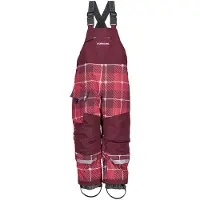 Didriksons Polarbjörn Termo Housut Rusty Wine 110 cm Punainen 110 cm Pojat, Tytöt
