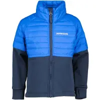 Didriksons Filur Padder Jacket Caribbean Blue 110 cm Sininen 110 cm Pojat, Tytöt