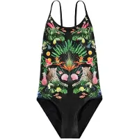 Molo Magic World Print Nanna -uimapuku 116 cm Purppura 116 cm Pojat, Tytöt