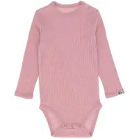 Gullkorn Liituvilla Bodysuit Violetti Vaaleanpunainen 98 cm Vaaleanpunainen 98 cm Pojat, Tytöt