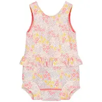 Hust&Claire Maddie Uimapuku Soft Pink 3-6 months Vaaleanpunainen 3-6 kuukautta Tytöt