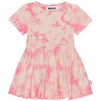 Molo GOTS Cibi Mekko Rose Tie Dye 68 cm Vaaleanpunainen 68 cm Tytöt