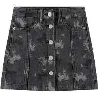 Molo Bera Denim Skirt Giddy-up 98/104 cm Harmaa 98/104 cm Tytöt