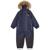 Kuling Chamonix Talvi Haalari Navy Cherry 92 cm Laivastonsininen 92 cm Pojat, Tytöt