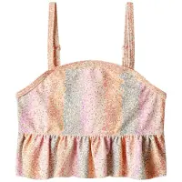 Wheat Lærke Bikini Rainbow Flowers 104cm Vaaleanpunainen 104 cm Tytöt