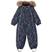 Kuling Val D'Isere Painettu Talvihaalari Mighty Forest 74 cm Laivastonsininen 74 cm Pojat, Tytöt