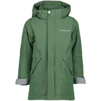 Didriksons Tundran Parka Pine Green 130 cm Vihreä 130 cm Pojat, Tytöt