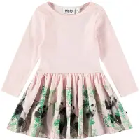 Molo Candi Long-Sleeved Dress Cuteness 80 cm Vaaleanpunainen 80 cm Tytöt