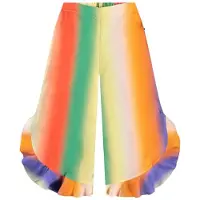 Molo Aretha Woven Pants Big Rainbow 176 cm Oranssi 176 cm Tytöt