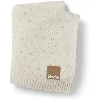 Elodie details Pointelle Blanket - Creamy White - Cream - ONE SIZE