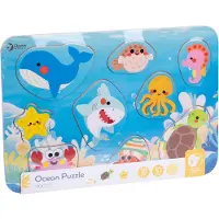 Classic World Ocean Puzzle 2-6 Y 2-6 vuotta 18 M+ Pojat, Tytöt