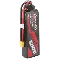 Gens ace G-tech 60c 3s1p Lipo Xt60-liittimellä 5000mah 11.1v