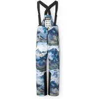 Molo Play Pro Hiihtohousut Snowy Mountains Snowy Mountains 104 cm Sininen 104 cm Pojat