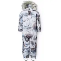 Molo Polaris Fur Talvi Haalari Bison Bison 86 cm Sininen 86 cm Pojat, Tytöt