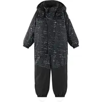 Reima Kirkas Reimatec Talvi Haalari Black Black-122 cm Musta 122 cm Pojat, Tytöt