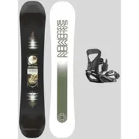 Salomon Pulse + Pact Black L 2026 Lumilautapaketti uni Koko 160