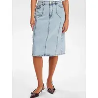 Numph Nutoronto Midi Skirt - Blue - 36