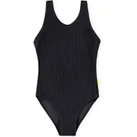 Molo Nika Crepe Uimapuku Black Black 110 cm Musta 110 cm Tytöt