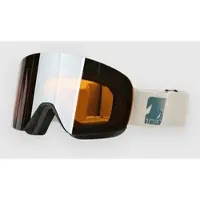 1080 Face Shot Matte Black Stone (+Bonus Lens) Laskettelulasit orange lens silver mirror Koko Uni