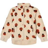 Kuling Livigno Tuuli Fleece Takki Ladybug Ladybug AOP 80 cm Valkoinen 80 cm Pojat, Tytöt