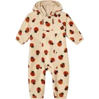 Kuling Livigno Tuuli Fleece Haalari Ladybug Ladybug AOP 86 cm Valkoinen 86 cm Pojat, Tytöt