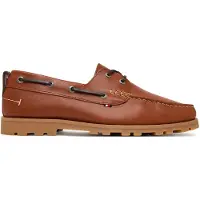 Tommy Hilfiger Hilfiger Light Lth Boat Shoe - Brown - 41