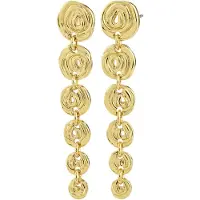 Pilgrim Air Earrings Gold-Plated - Gold - ONE SIZE