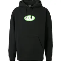 HUF Collegepaita limetti / musta / valkoinen