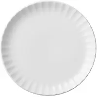 Georg Jensen - Bernadotte coupe Lautanen 19,5 cm Valkoinen