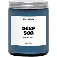 Kosta Boda - Mind Tuoksukynttilä 13 cm Deep Sea