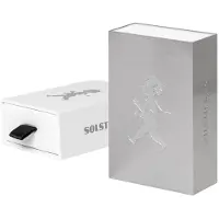Solstickan Design Solstickan tulitikkurasia Silver, pieni 3,5x5,6x1,8 cm