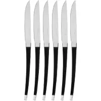 Pintinox - Audrey Pihviveitsi 23,5 cm 6 kpl Musta