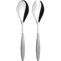 Guzzini - Feeling Salaattiottimet 25 cm 2 osaa Sky Grey
