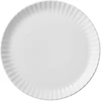 Georg Jensen - Bernadotte coupe Lautanen 27,5 cm Valkoinen