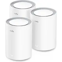 Cudy WiFi 7 Mesh Järjestelmä M3600 3-pack, Dual-Band, Gigabit, BE3600