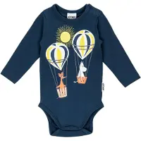 Muumi Flygtur Body Mblå 80 - Navy - 56