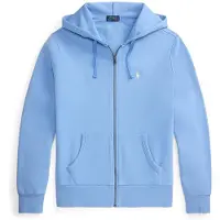 Ralph Lauren Loopback Fleece Full-Zip Hoodie - Blue - XL