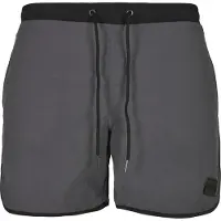 Urban Classics Uimashortsit tummanharmaa / musta