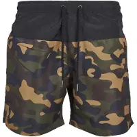 Urban Classics Uimashortsit ruskea / vaaleanruskea / oliivi / musta