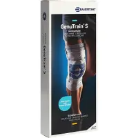 Bauerfeind GenuTrain 8 S, polvituki, sininen