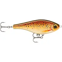 Rapala Super Shadow Rap Jerk 11 Live Brown Trout